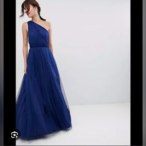 ASOS Navy Tulle Dress